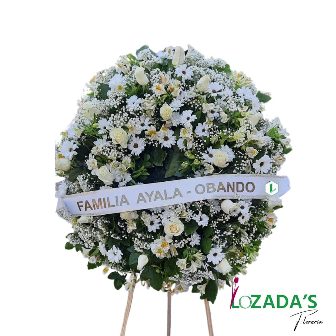 Corona Tradicional con Atril - Entrega hoy mismo en Santiago - Eterna Paz