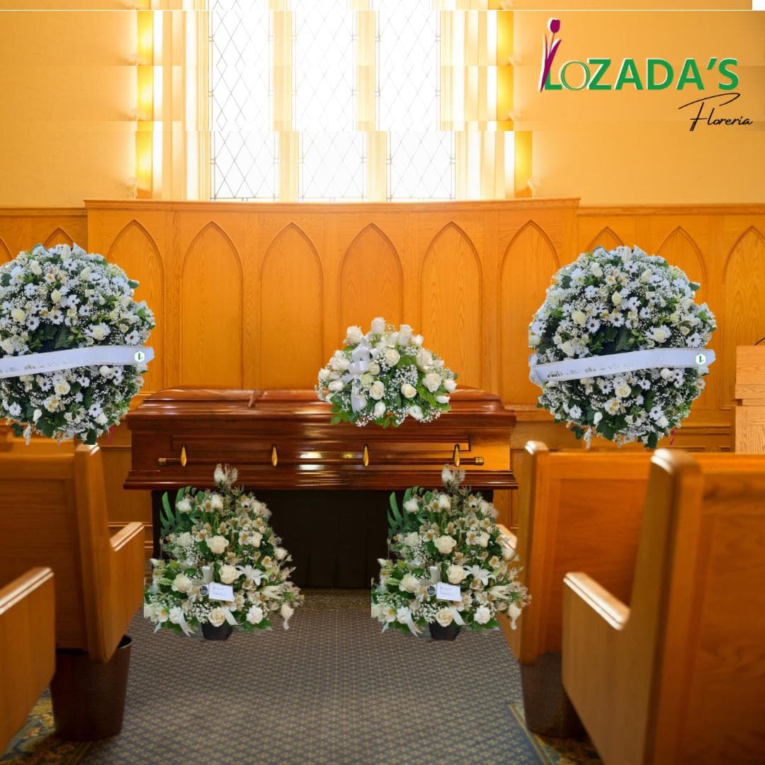Condolencia Floral Completa - Entrega hoy mismo en Santiago