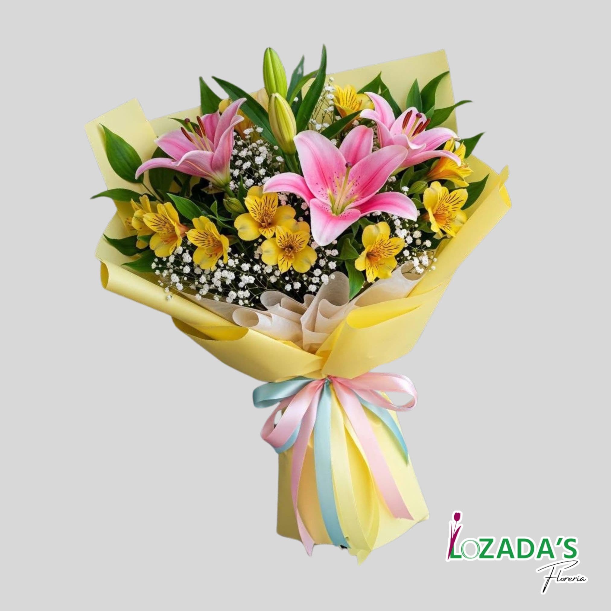 Ternura - Ramo de Liliums Rosados- Entrega hoy mismo en Santiago