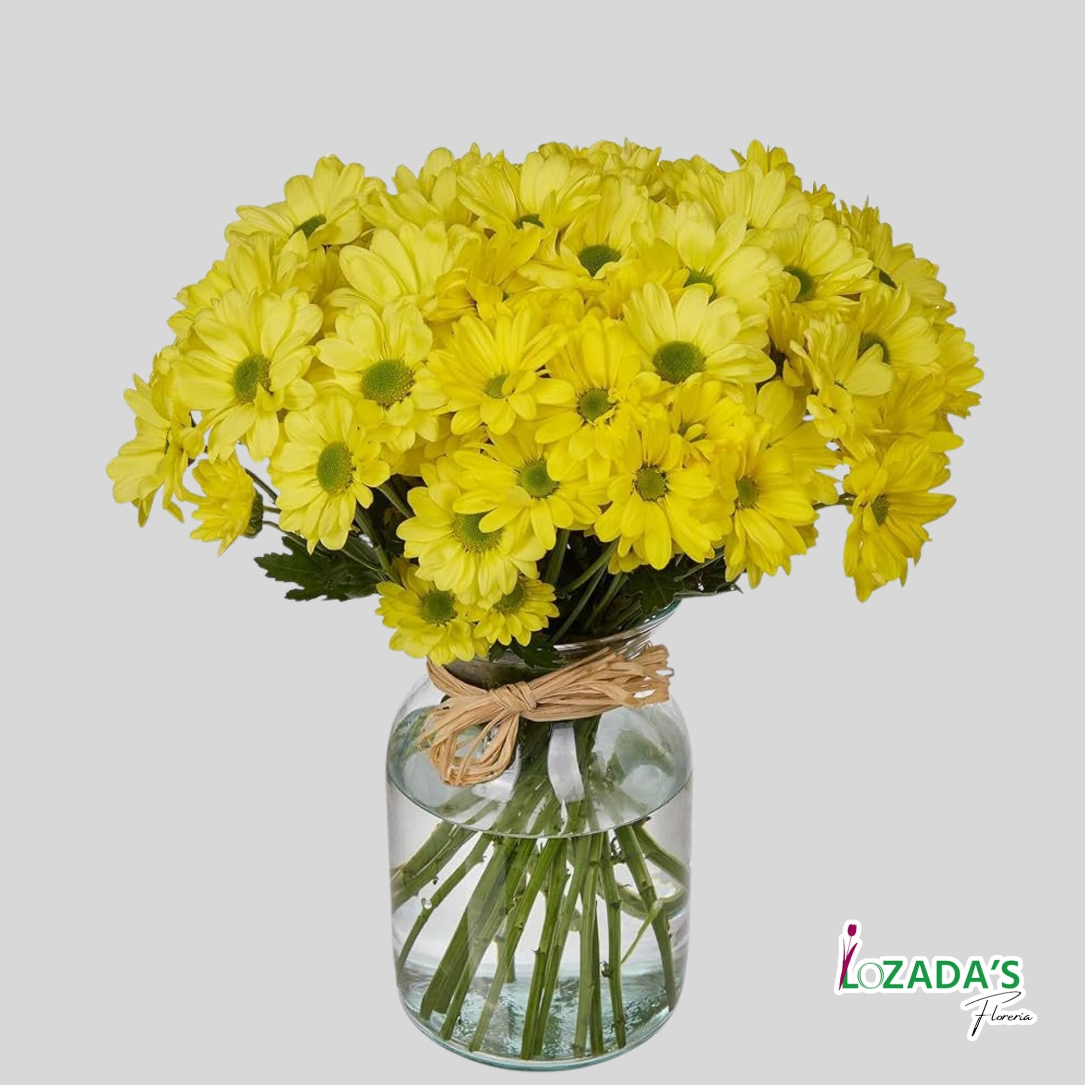 Ramo de Flores Amarillas - Florero de Margaritas Amarillas - 21 de Septiebre