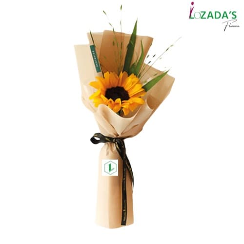 Girasol - 🌻✨- Entrega hoy mismo en Santiago - con Flores y Verdes de Encanto