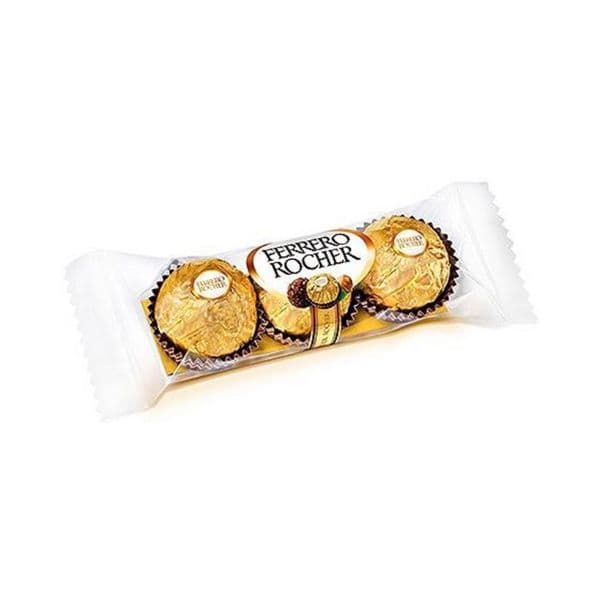 Estuche Ferrero Rocher – Especialidad de Avellana (3 Unidades)